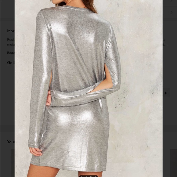 #1✅ sound metallic dress - Picture 3 of 4
